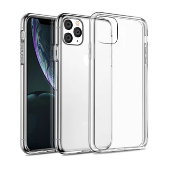 Clear Phone Case For iPhone 7 Case iPhone XR Silicon Soft Cover For iPhone 11 Pro XS Max X 8 7 6 s Plus 5 5s New SE 9 Case