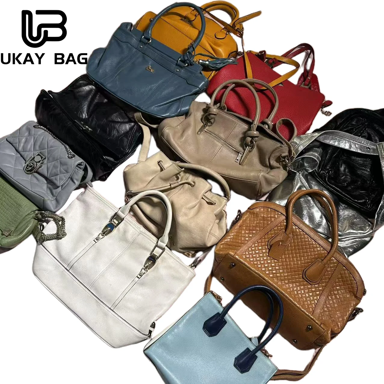 A14 Wholesale Ladies Leather Used Handbags Mixed Ukay Bags Branded Bales  Fashion a Grade Second Hand Korea Used Bags