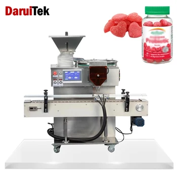 fully automatic gummy soft candy counting machine with conveyor automatic for and softy gummy candy