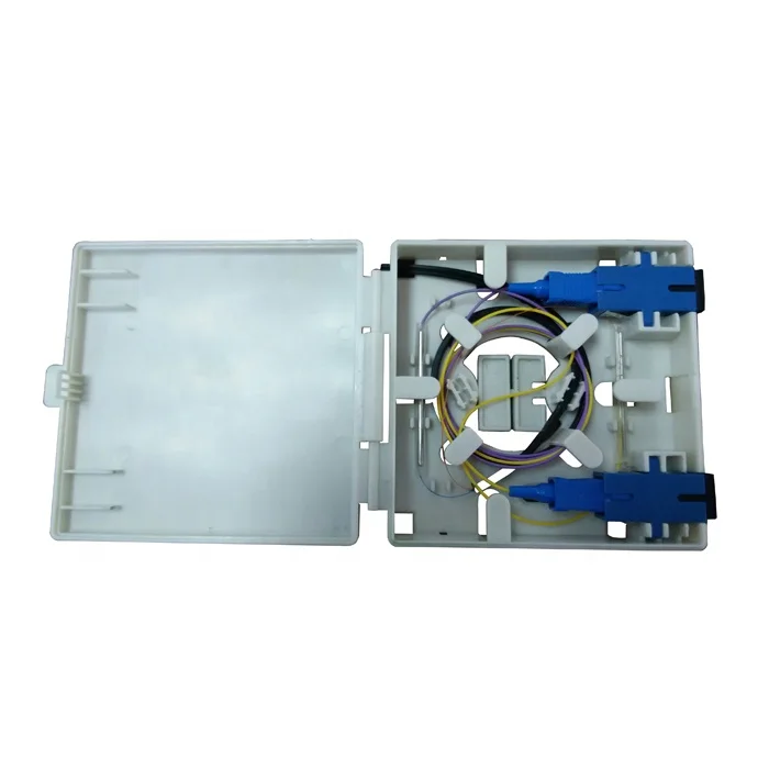 FTTH fiber optic face plate & fiber optic socket 2 fiber