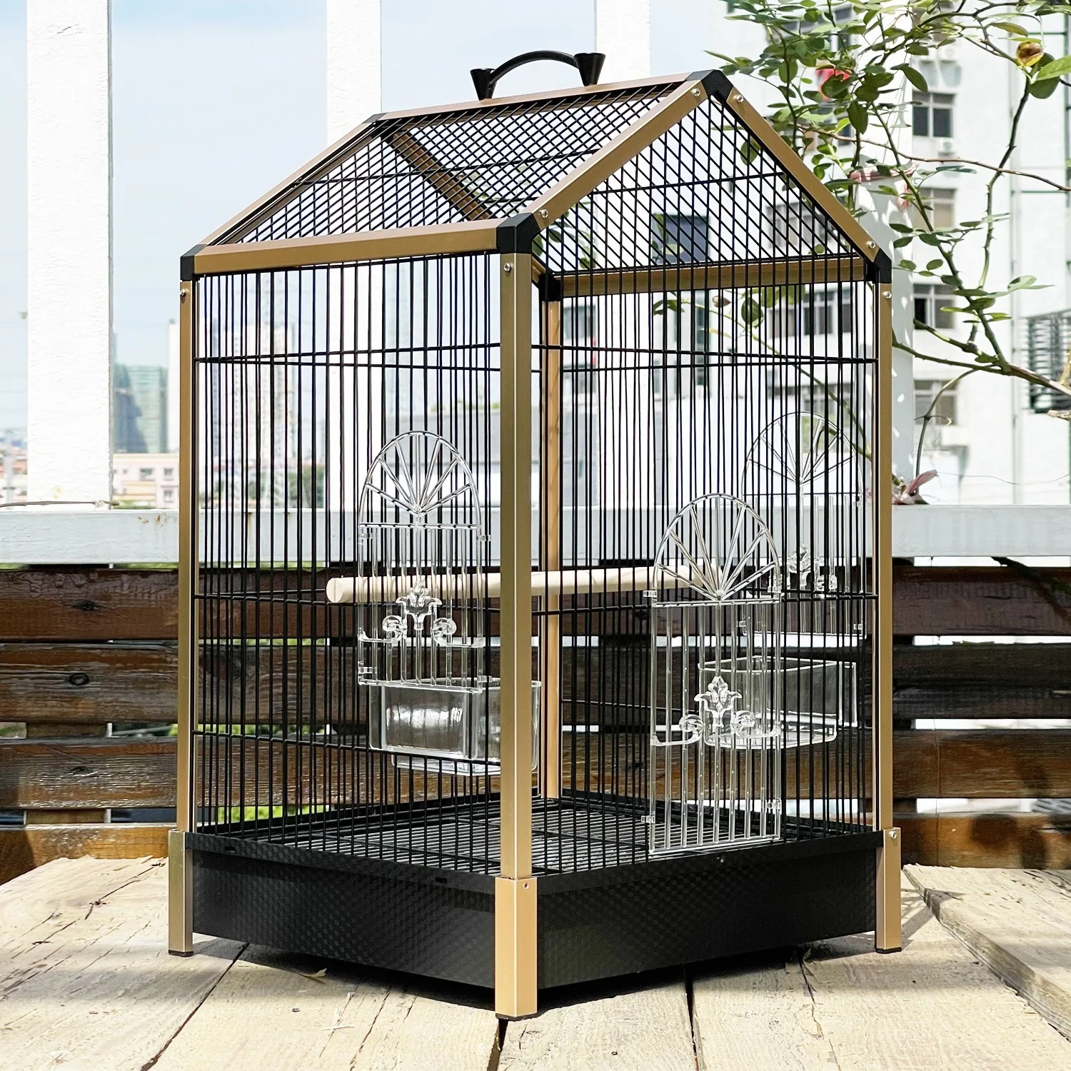 Wholesale Iron Stainless Steel Durable Parrot Cage