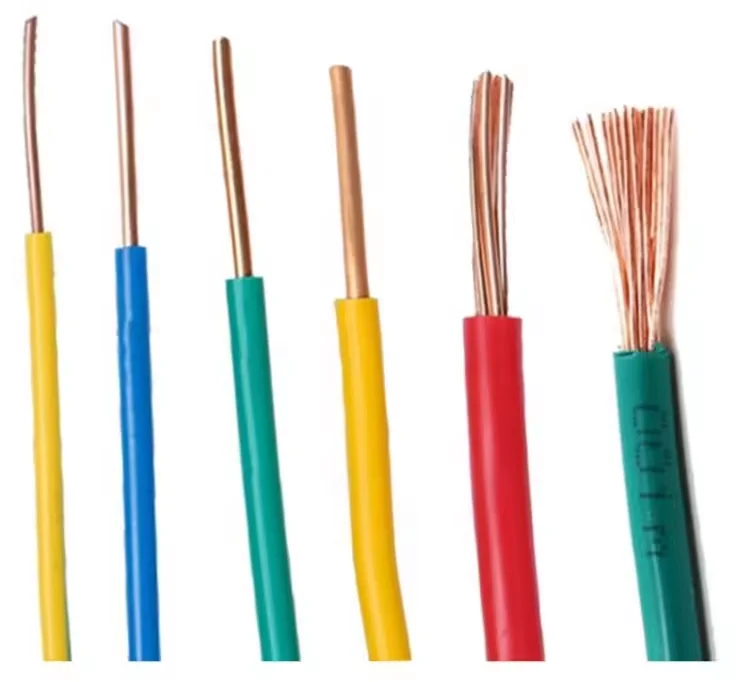 Copper core PVC insulated cloth wire for daily appliances,instruments and telecommunication equipment