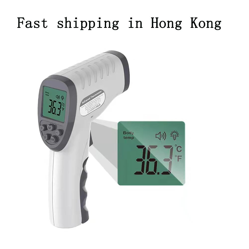 Digital Infrared Contactless Thermometer Body Fever Temperature Measure Forehead Ir ThermometerS