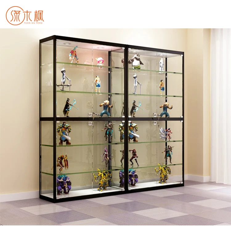 High Quality Full Vision Display Glass Showcase Hot Sale Glass Display