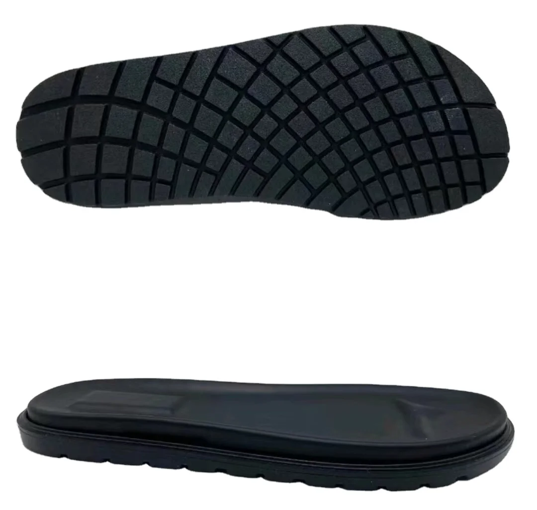 Shoe Sole Rubber Flat Wholesale PVC Cork Mid Sole for Sandals and Slippers Soles Cork Outsoles