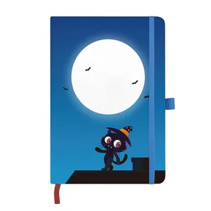 Pocket Size Handmade Custom Logo 6 Holes A6 A7 PU Leather Loose Leaf Budget Binder Notebook