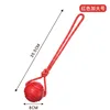 Boule en corde rouge 8cm
