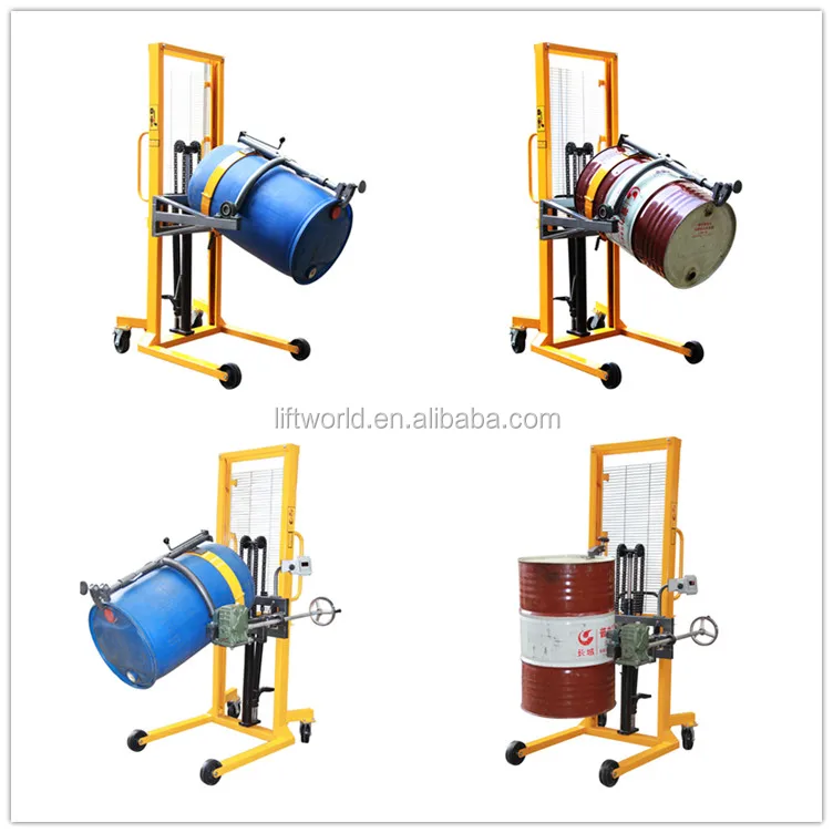 DA400A DA400B Factory Electric Drum Lifter Electric Oil Drum Forklift Porter Lifter 400KG