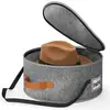 Caja para sombrero de fieltro - gris