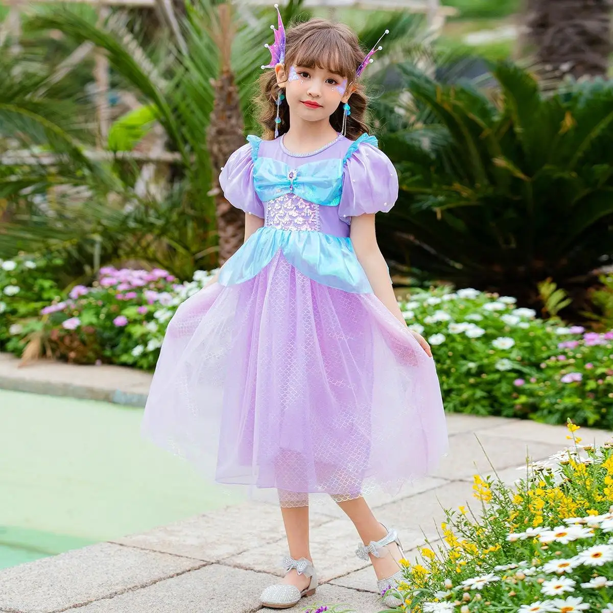 chinese dress ladies Little Mermaid Birthday Outfit  Keepsake Konnections