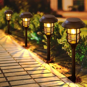 Vertak Factory Price Home Lawn Pathway Decoration Outdoor IP54 Waterproof Landscape Led Solar Garden Lawn Light