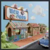 Fast-food restaurant-coffee shop-convenience store