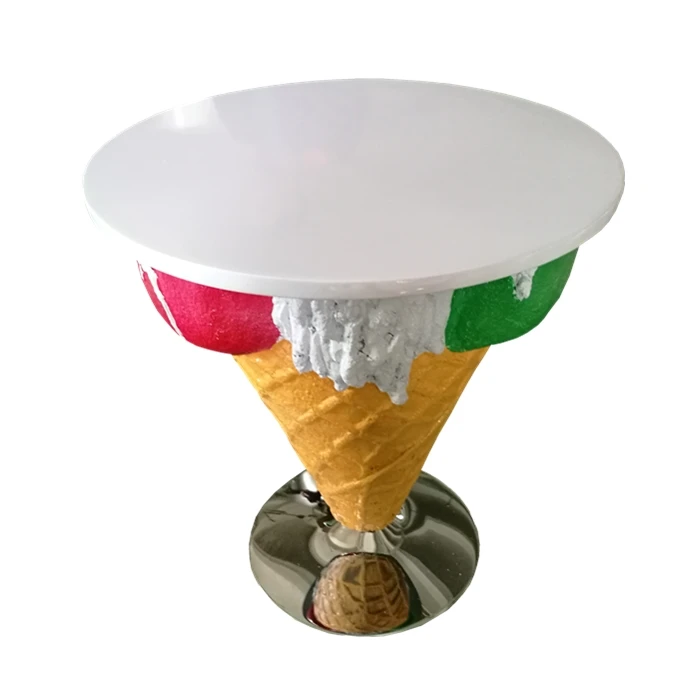 Fiberglass Ice Cream Furniture Table And Chairs For Sale Buy