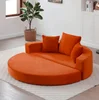 Orange + Corduroy + 2 Seat + Foam