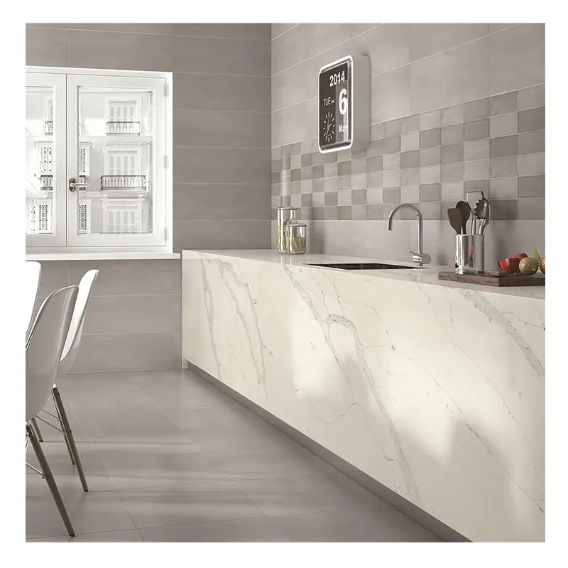 Kalitate Handiko Lustratutako Italiano Naturala Carrara Zuria Marmola Plaka Modernoaren Estiloa Ura Urrunten Utziko Duen Paretoko Panel Handietan