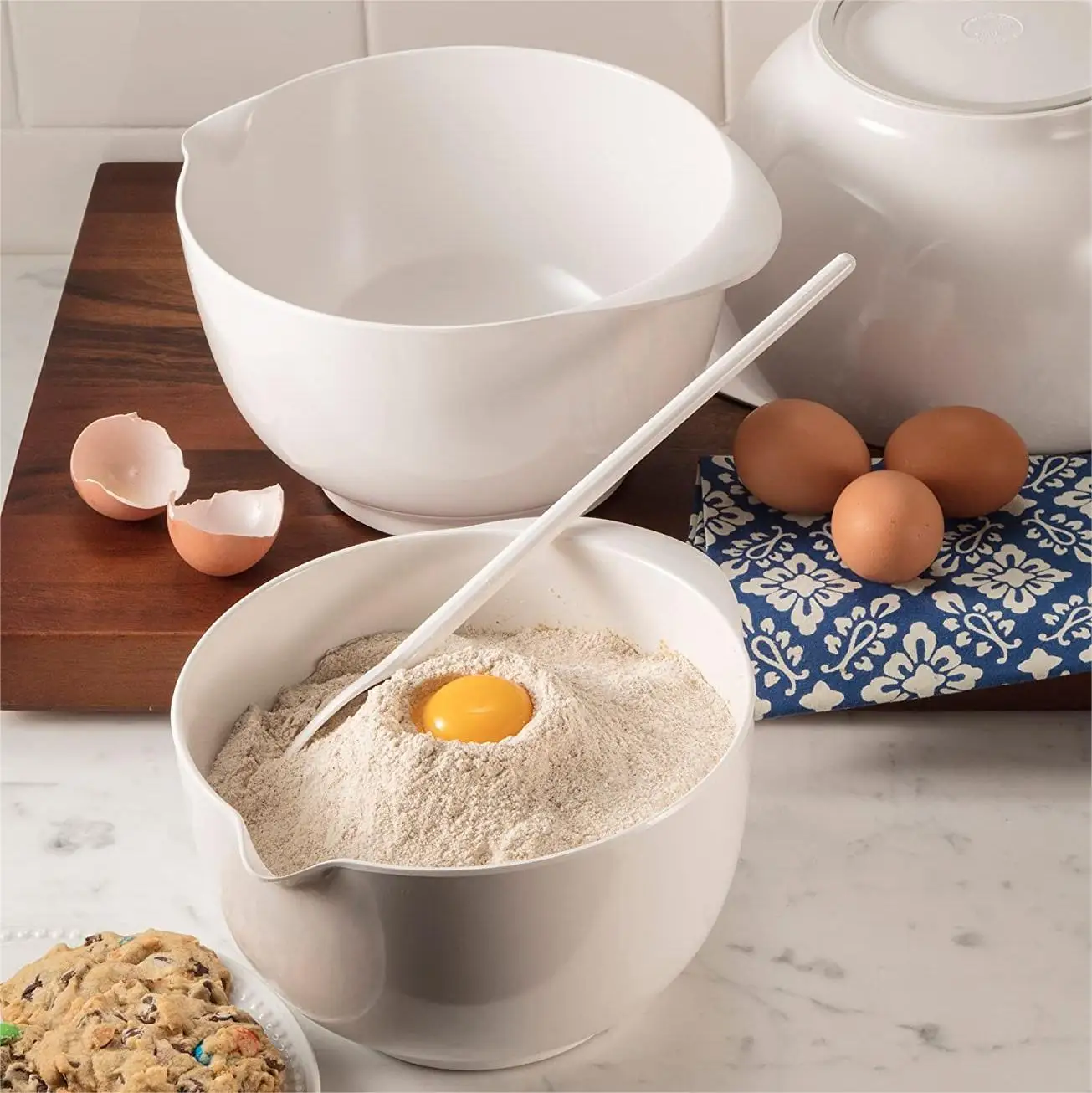 3 шт. набор меламиновых смесителей с носиком