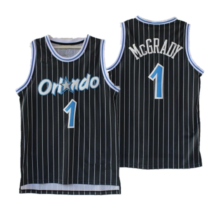 Orlando Magic #1 Tracy McGrady White Swingman Throwback Jersey on sale,for  Cheap,wholesale from China
