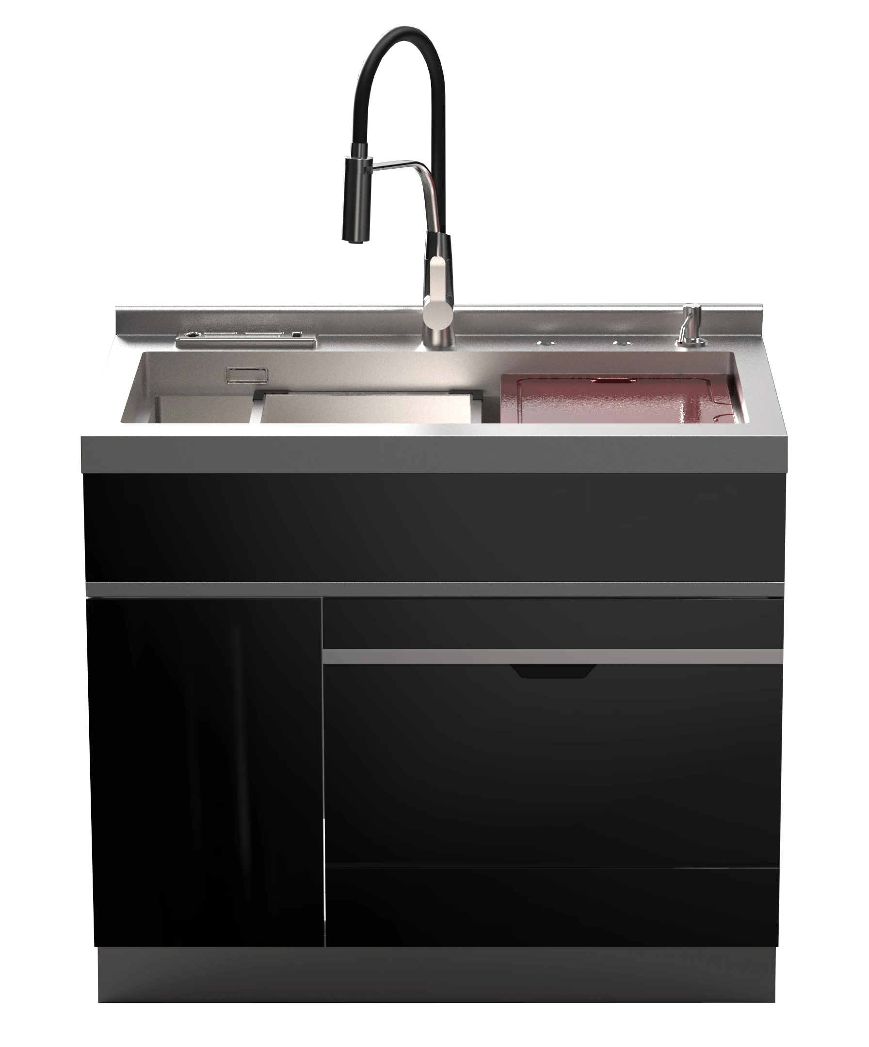 Automatic Ultrasonic Dishwasher Home Portable Sink Dishwasher Small