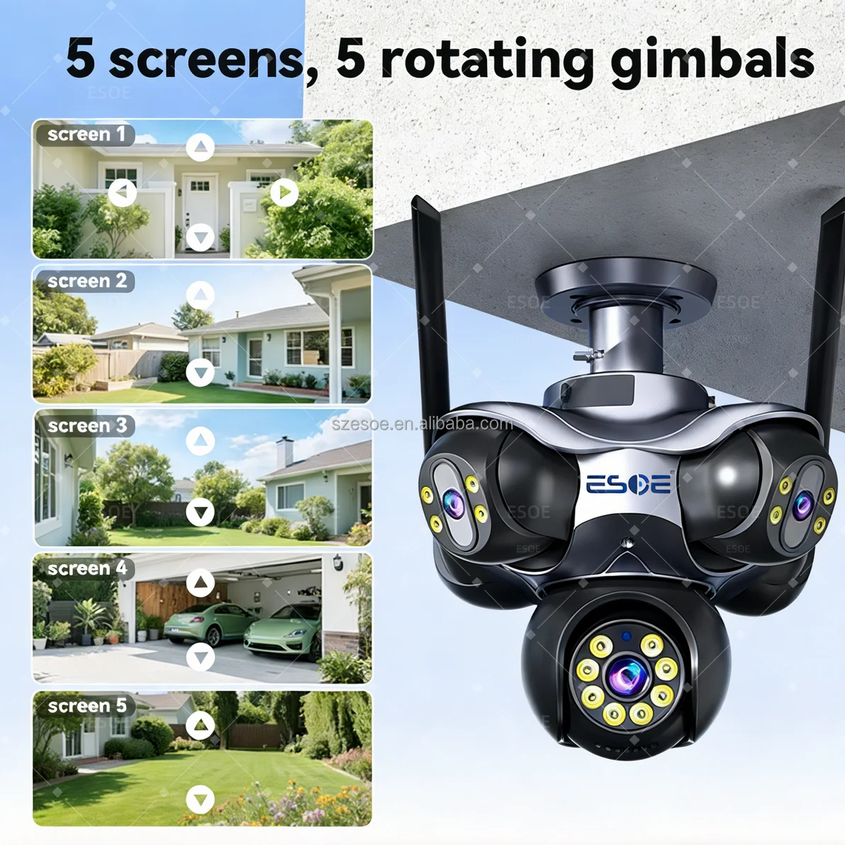 Easy WiFi setup via FF Video app with QR code scanning