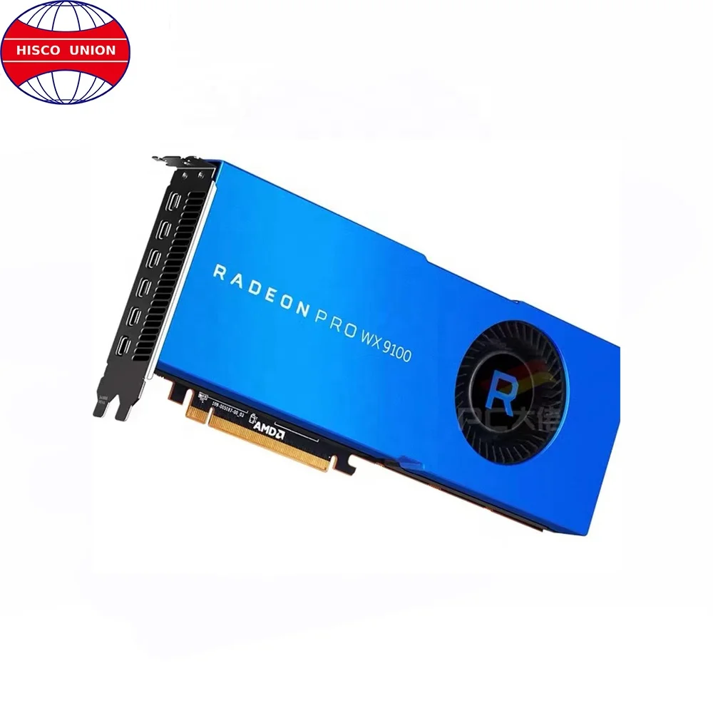 WX9100 AMD Radeon Pro WX 9100 16 GB HBM2 2048 bit 14 nm 230 W