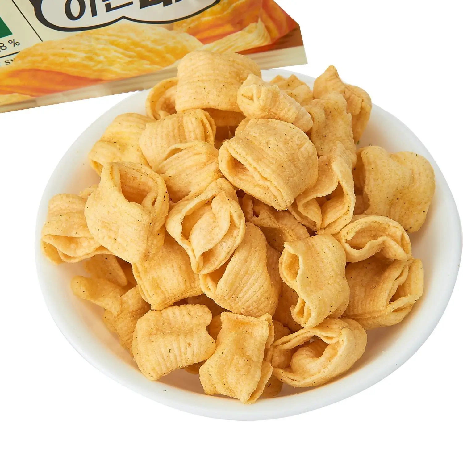 Korea Four Layers Turtle Chips Snack 3d Shells Kkobuk Chips Making Machine Crunchy Corn Layers Production Line