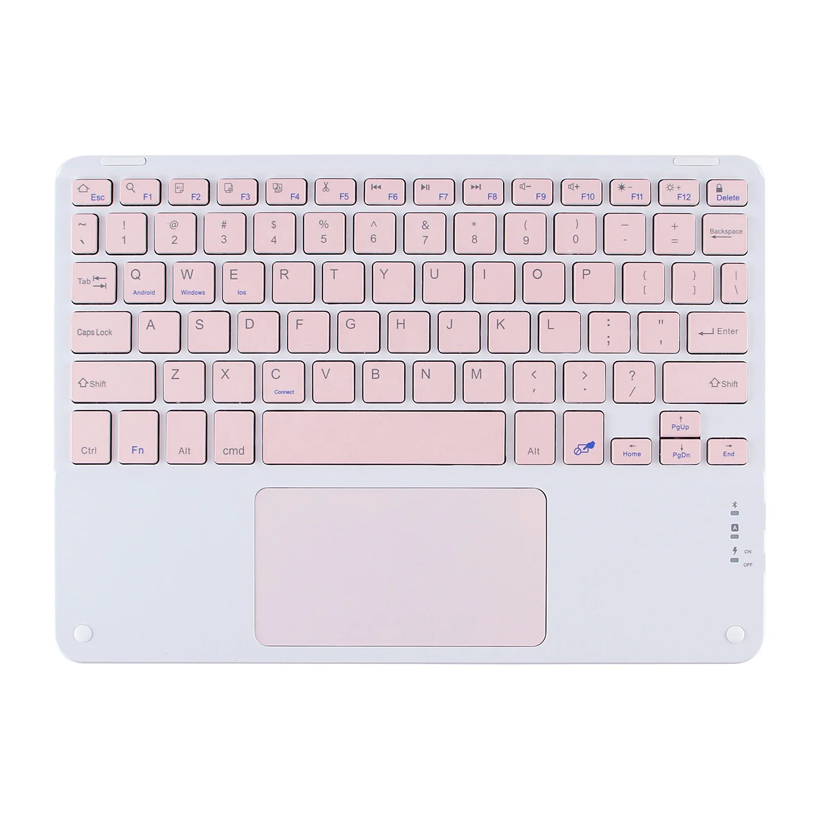 Claelech Custodia per tastiera Galaxy TAB S5E 10.5 (QWERTY), sottile e