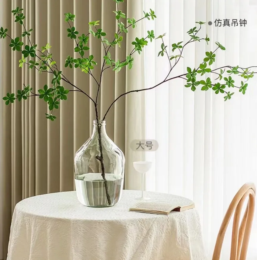 Настольная ваза для украшения дома Современная Свадьба Экологичная 1000 шт. Куб прозрачный графин большой пол стекло нормальное