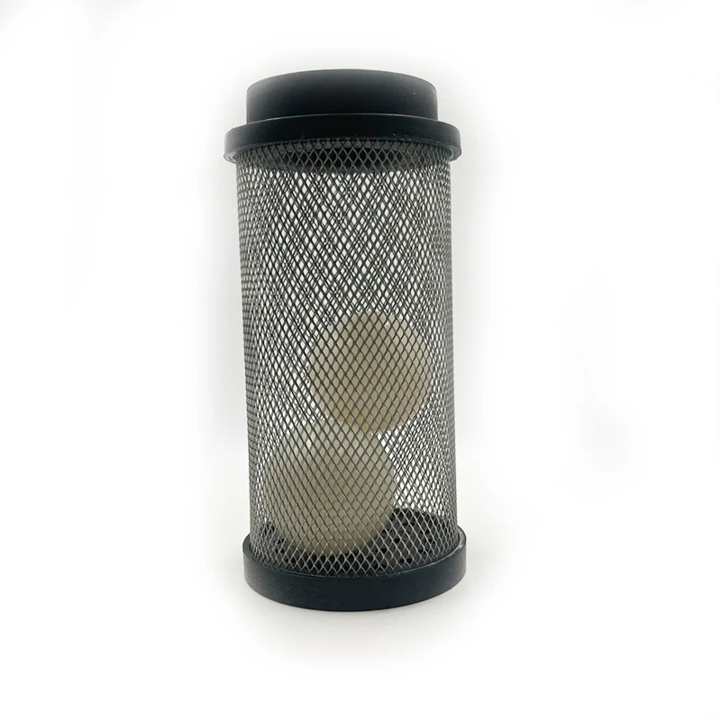 Scrubber Float Filter Plastic Mesh Float Ball Cage Strainer for Floating Floor Cleaning Machine