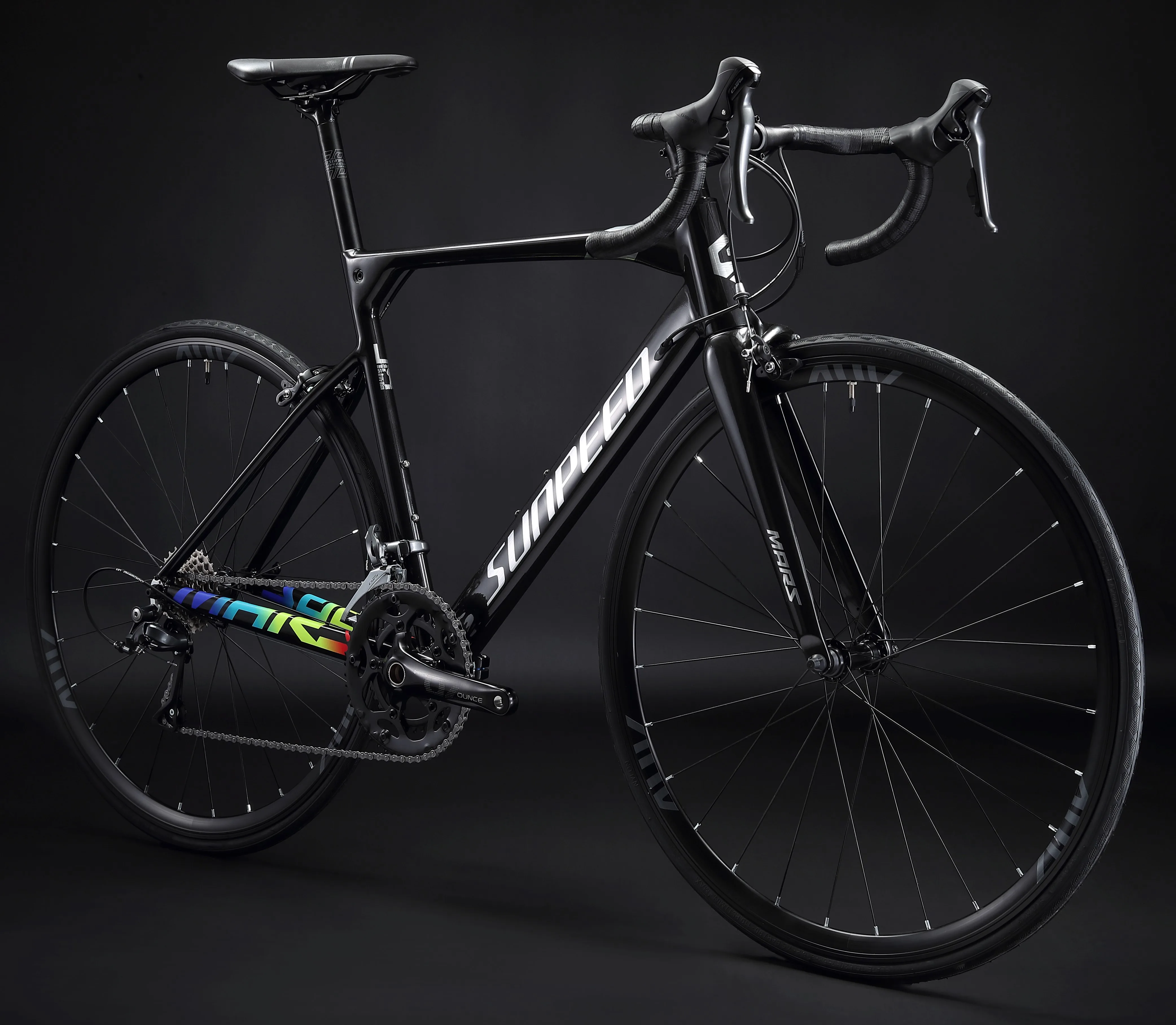 SUNPEED MARS Road Bike - Durable Aluminum Frame & Carbon Fork