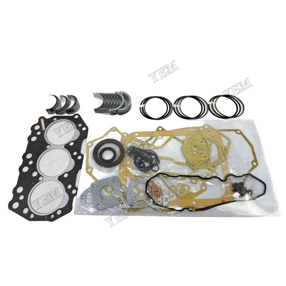 S3Q S3Q2 Overhaul Re-Ring Kit Compatible for Mitsubishi S3Q S3Q2 Engine for Cat 901B Loader