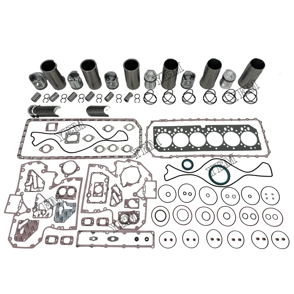 For John Deere 6068 Overhaul Kit With Bearing Set Engine Parts RE521616 4