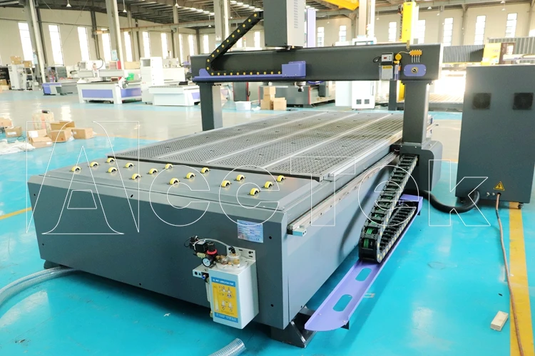 Cnc Router AKM1530 Wood Engraver Machine 5*10ft 3015 T Slot Vacuum Table 3.2KW 3.5KW Spindle Aluminium Wood Acrylic Pvc Plastic