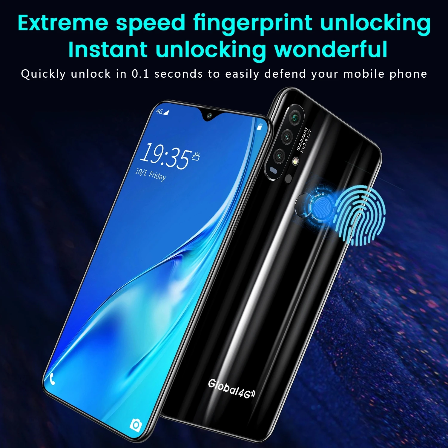 Discount Gaming Android 4G Smart Cell Phone Custom LOGO Unlocked 3GB 64B Rom Private Label Mobile Phones