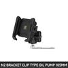 POMPA OLIO TIPO CLIP STAFFA N2 NERA 105MM