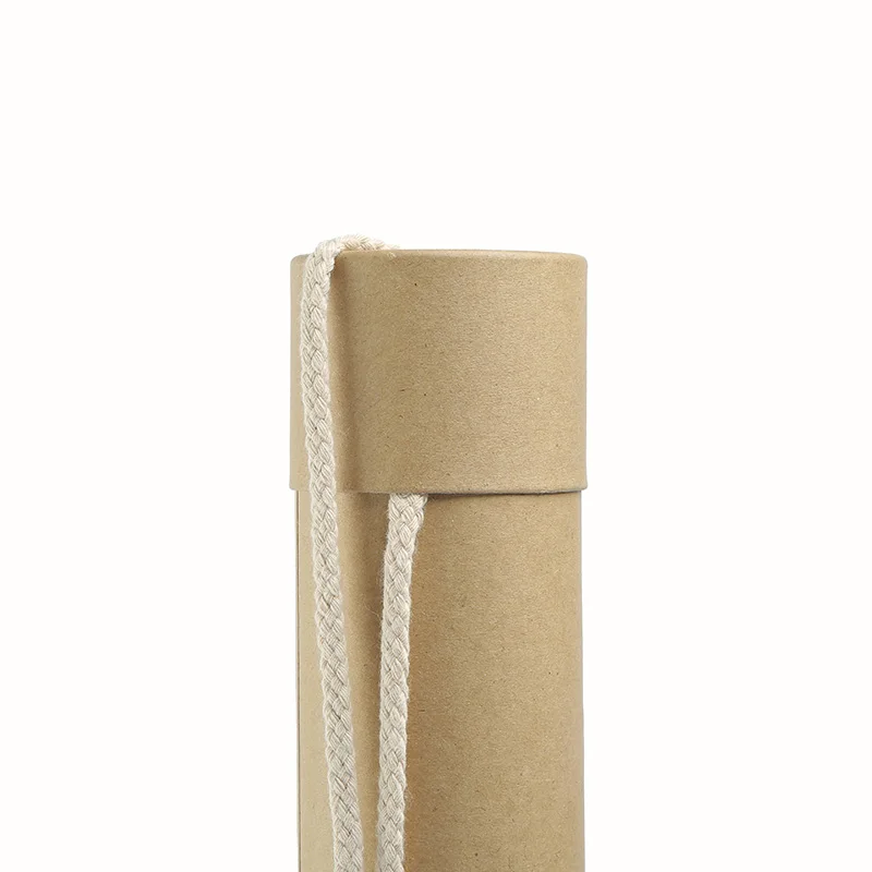 Оригинальная креативная круглая Упаковка из крафт-бумаги для еды