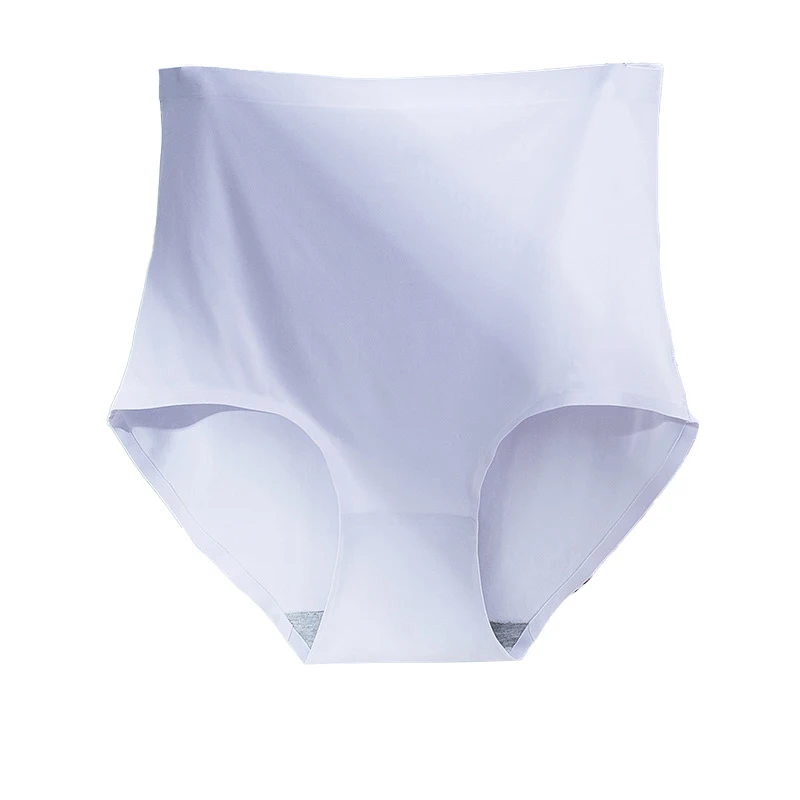 High Waisted Underwear For Women's Ice Silk Seamless Cotton Crotch Sexy Invisible Thin Style Womens Sexy Underwear_voghion.com