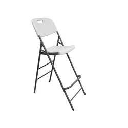 Пластиковые складные барные стулья