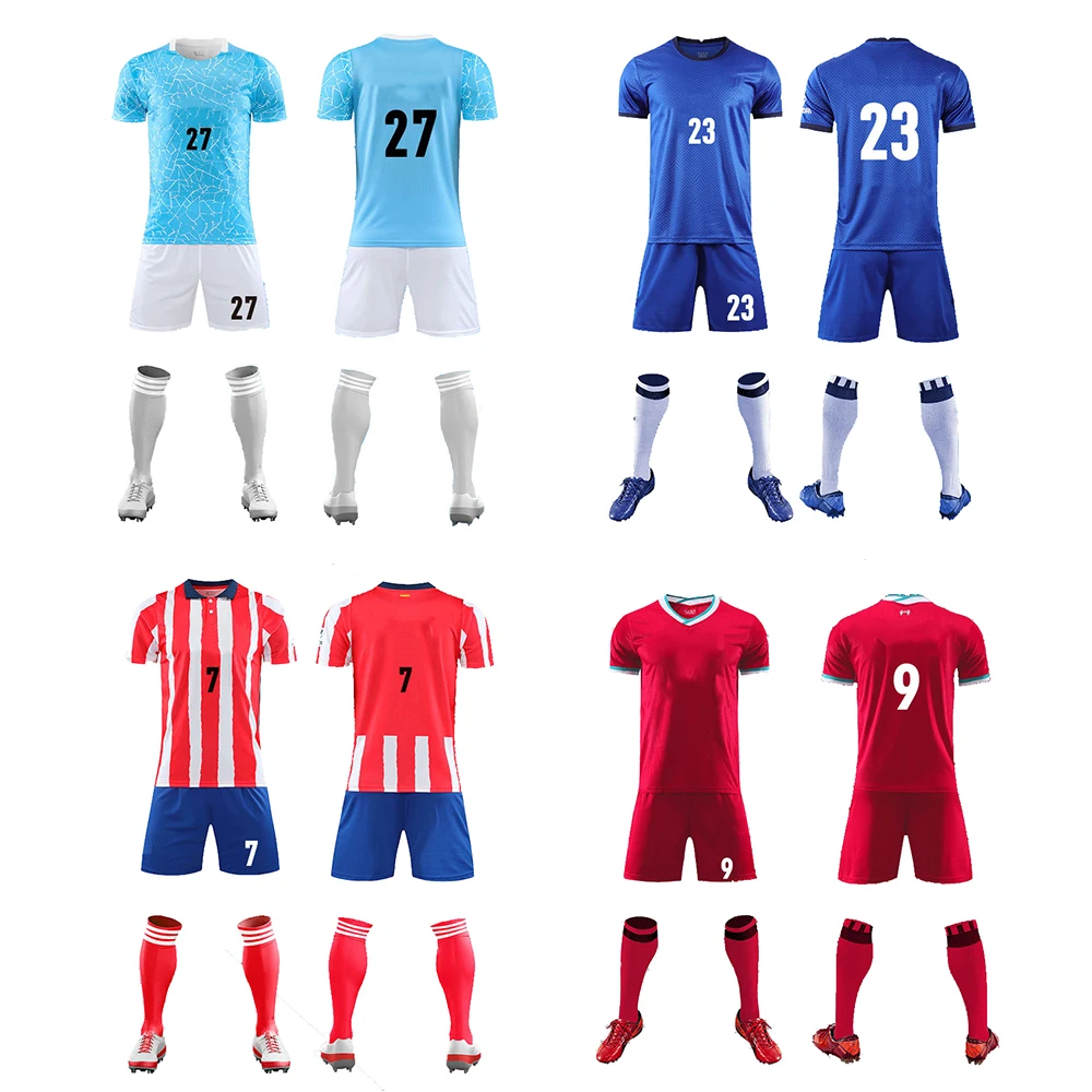 Unique Football Jersey Design, MOQ 11 Pcs