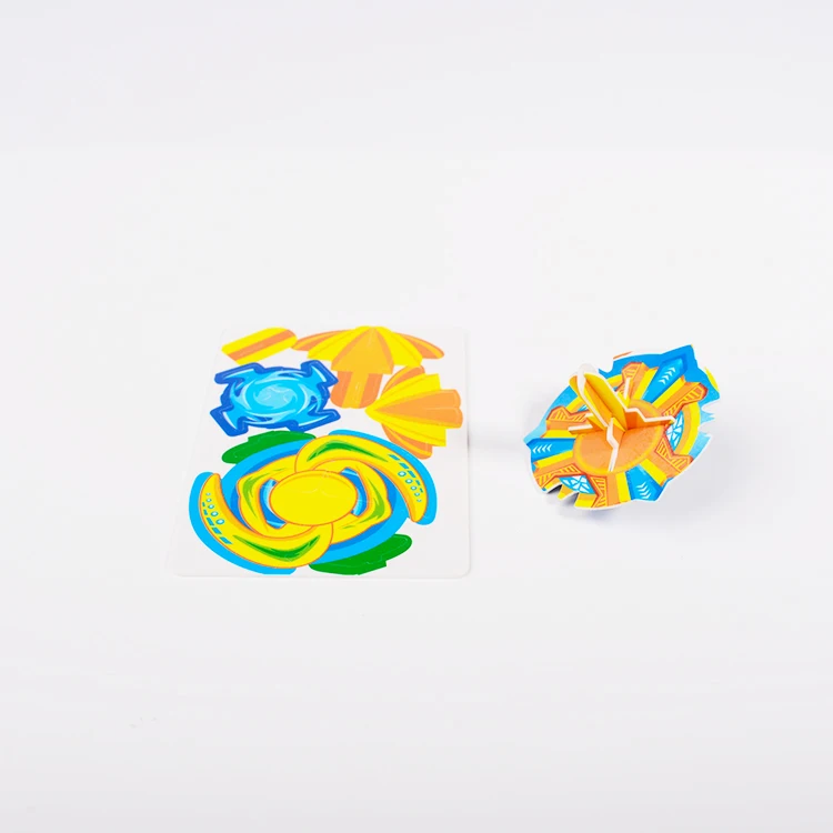 Пользовательский 3D ПП спиннинг Топ Игрушка Дети Забавный спиннинг Топ