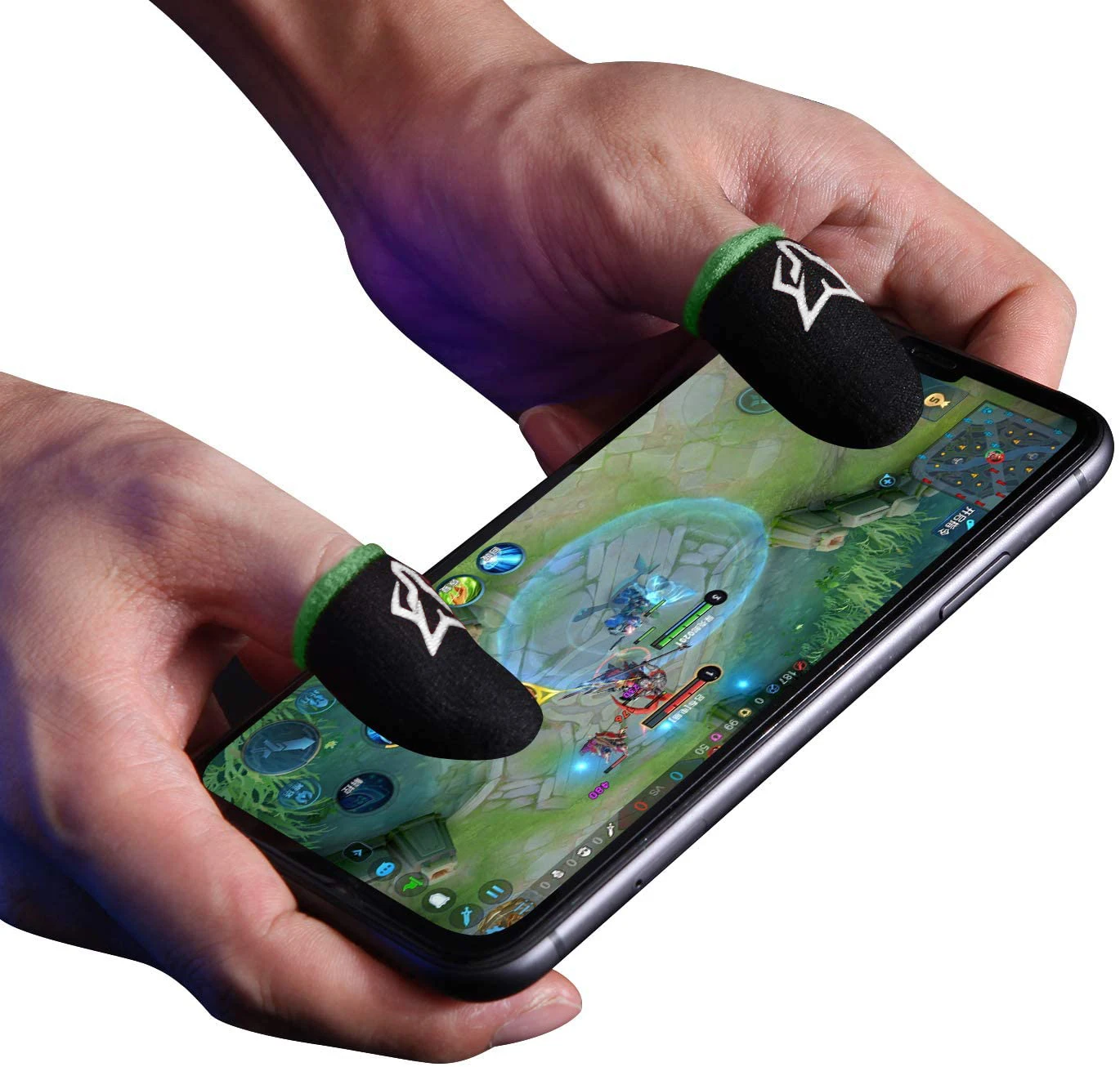 1/5 paia di custodia per dita da gioco per cellulare PUBG, traspirante, antiscivolo, copertura a punta delle dita, resistente al sudore, guanti da pollice 1/5 paia di custodia per dita da gioco per cellulare PUBG, traspirante, antiscivolo, copertura a punta delle dita, resistente al sudore, guanti da pollice