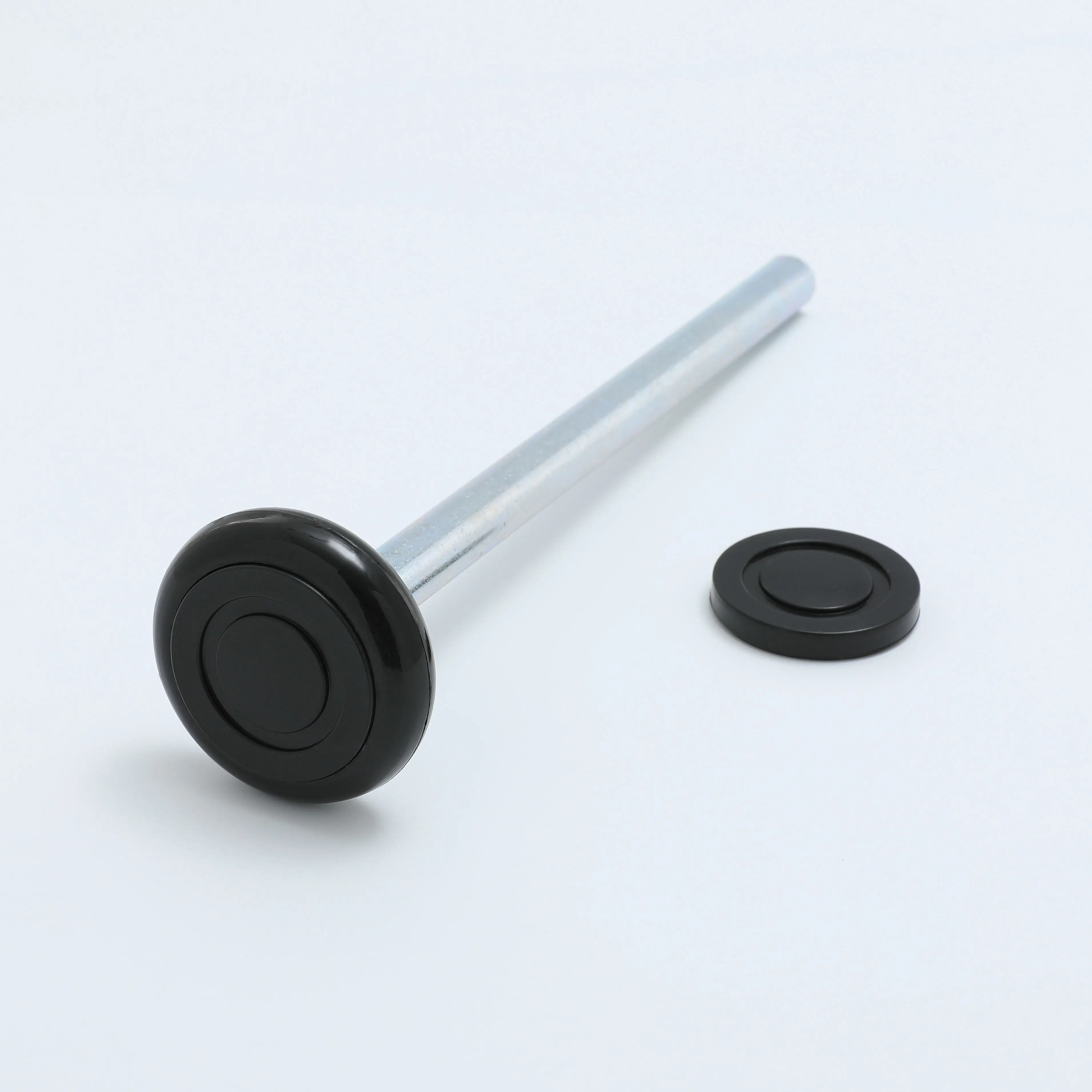 46*190mm Black Wheel with Dust Cover 6200 Bearing Garage Door Roller