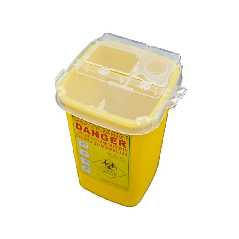 Oem Custom Sharps Container Clinical Sharp Bin Sharps Container 1 Liter
