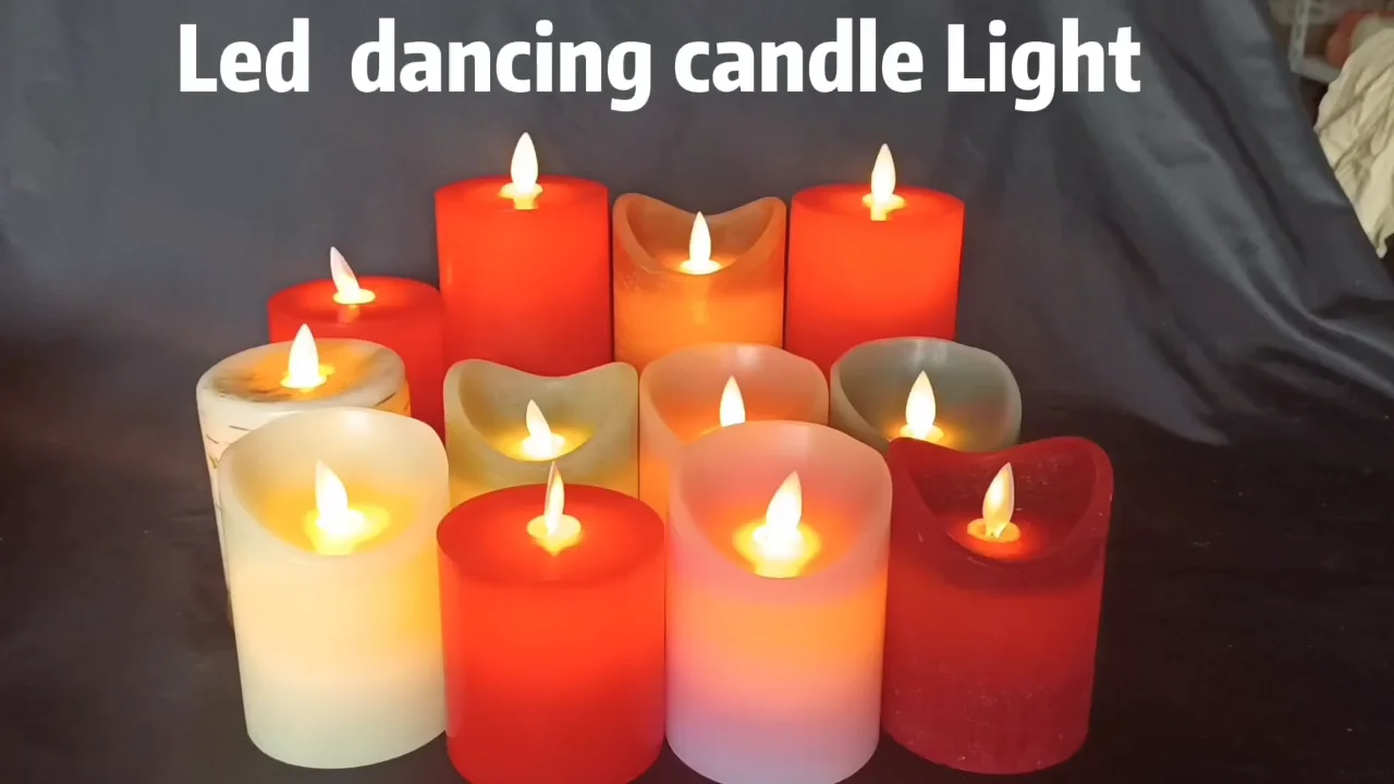 Battery Flameless Flickering Christmas Candlesticks Led Candles Buy