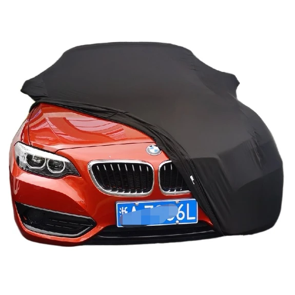 Stretch Custom Fit Breathable Customized Logo Full Body Car Cover Tailor Made Car Cover