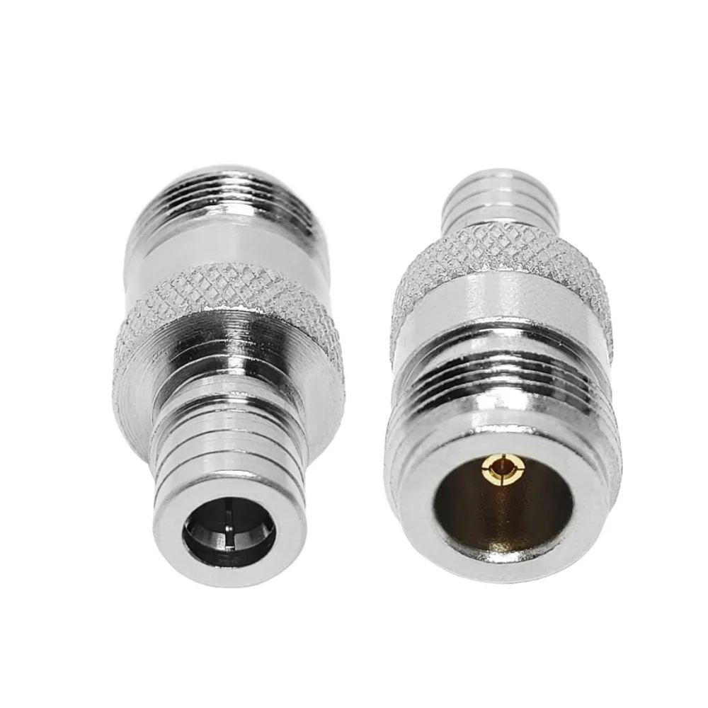 Manufacturer Supply QMA-N JK RF Coaxial Adapter QMA Male to N Female Adapter Connector in Stock