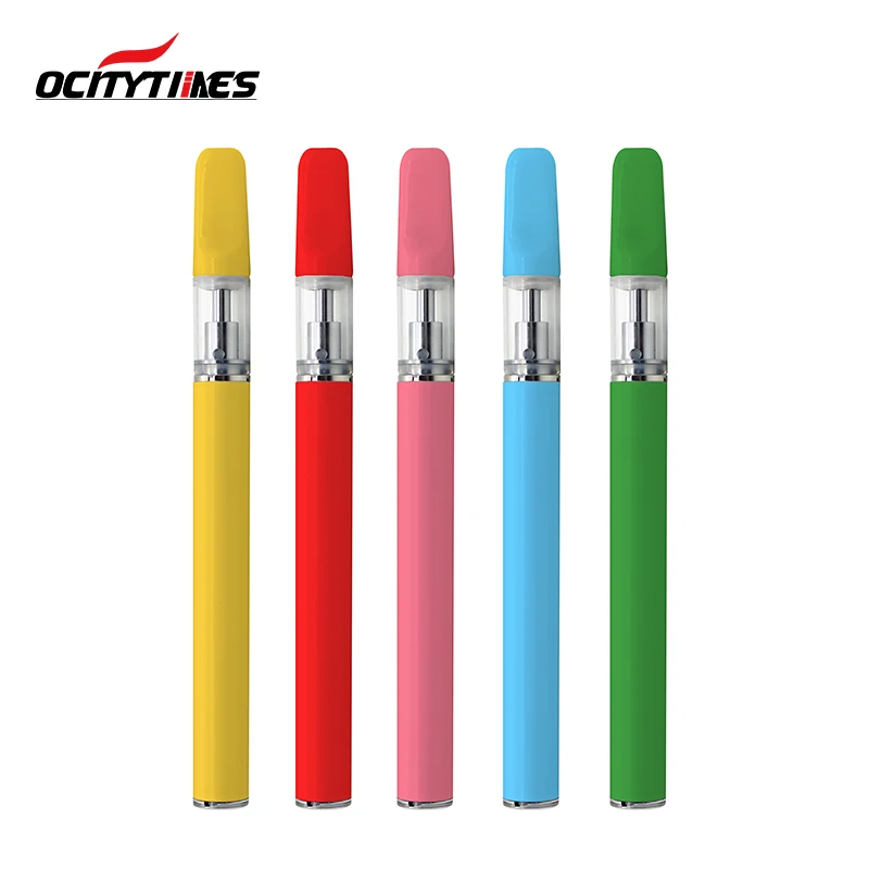 Ocitytimes оптовая продажа белого цвета 350mah перезаряжаемая OEM ODM cbd вейп ручка