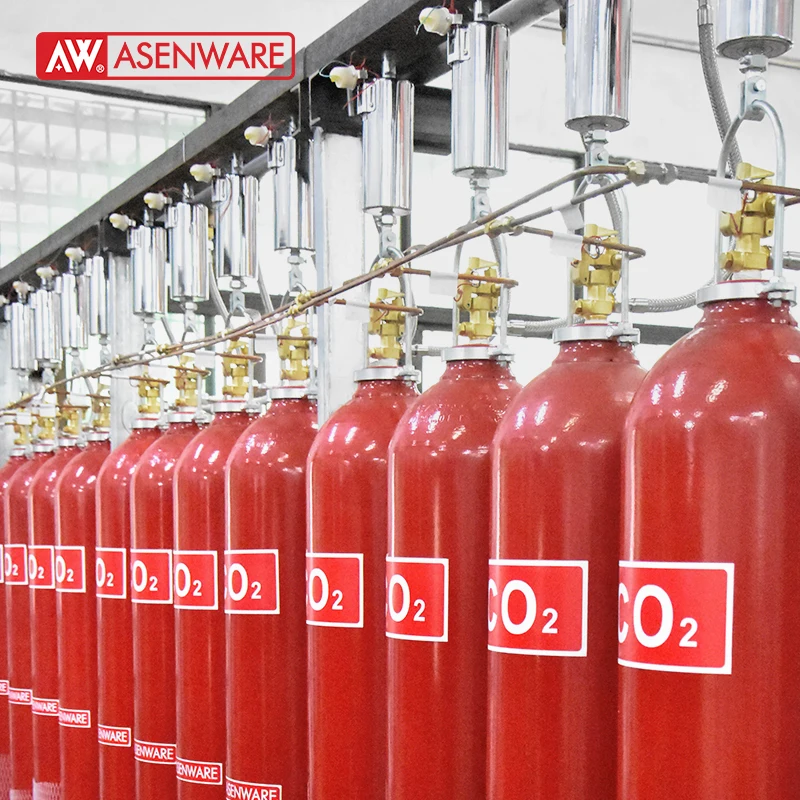 ASENWARE High Pressure CO2 Gas Automatic Fire Extinguishing System