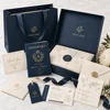 Ensemble de mariage bleu