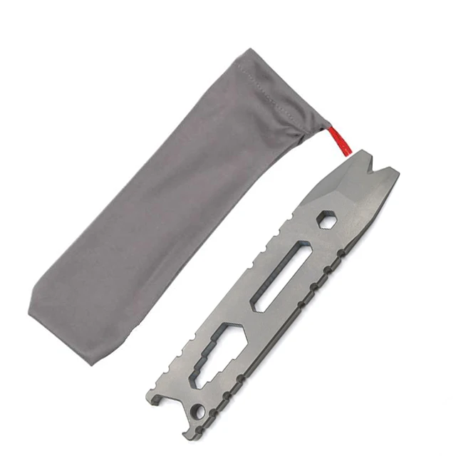 Outdoor Gear Portable Pocket Multi Tool Titanium EDC Opener Screwdriver