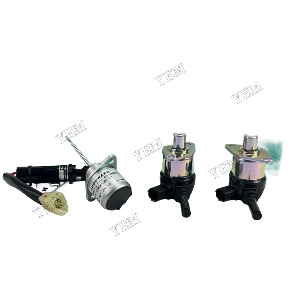 China Supplier 3208 3304 3306 3406 Fuel Stop Solenoid Valve for Caterpillar Factory Direct Sales
